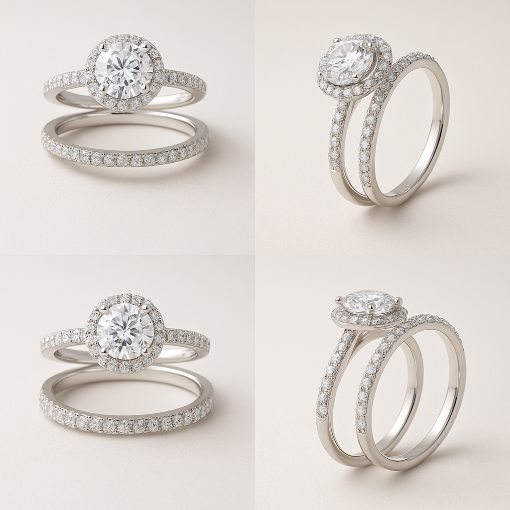 Round Hidden Halo (Bridal) Engagement Ring